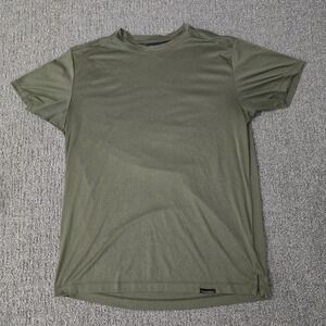 Truewerk B1 Sun T Shirt Mens Medium Green Performance Stretch Work Utility